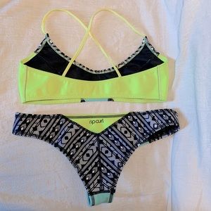 Rip curl wetsuit material bikini